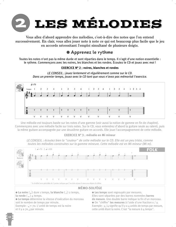Débutant guitare acoustique ; la méthode universelle - Jean-Jacques  Rébillard - Jj Rebillard - Livre + CD Audio - Librairie Galignani PARIS